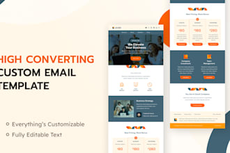 do high converting custom email template
