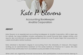 help you create a music bio or help with brand identity