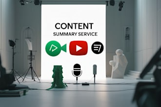 summarize your youtube video, podcast, or article clearly and fast