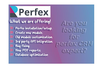 fix bugs and customize your perfex CRM professionally