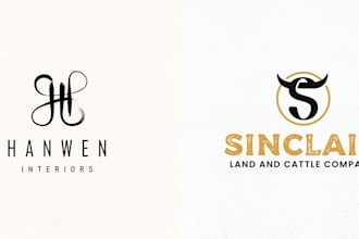 create custom western cattle brand logo design