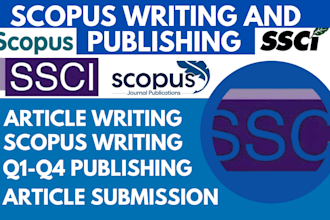 offer article writing,  google scholar,  scopus, paper submission, publication