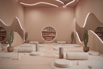 do your interior design and 3d visualization