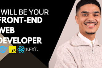 be your website development specialist using HTML, CSS, tailwind, react