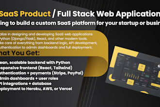 create web application ai saas custom software development