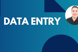 data entry, , web research y gestión de datos en sheets