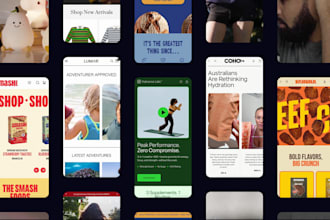 create a bold, modern, conversion focused shopify storefront