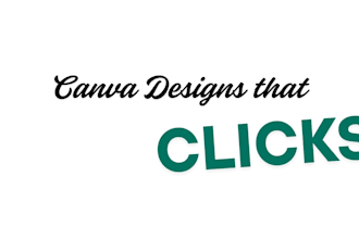 design eye catching canva ig posts, stories, linkedin, twitter, pinterest