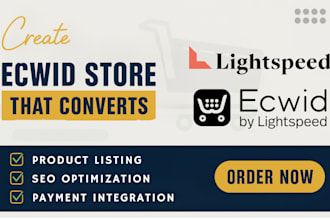 create ecwid store that converts visitors into customers
