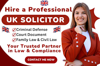 criminal defense UK solicitor criminal law civil law family law court document