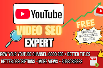 boost your youtube views with SEO optimization
