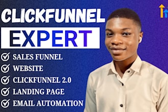 build clickfunnels landing page, sales funnel website in clickfunnel 2 0 expert