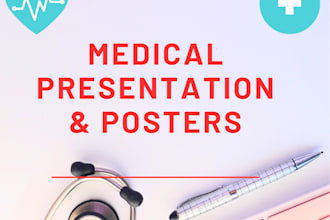 create medical presentations and posters