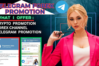 telegram forex channel promotion, telegram promotion