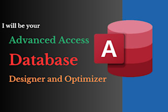 build or fix ms access applications and projects for small businesses