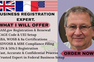 register you on sam gov cage code sba uei mbe certification, 501c3 dbe 8a dbe