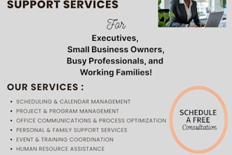 provide virtual administrative support