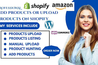 do products upload, listing, manual upload product hunting to ecommerce store