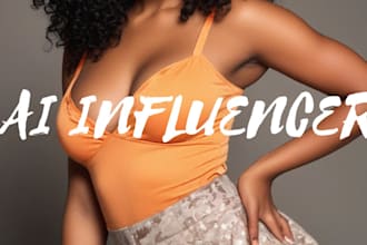 design realistic ai influencer portraits for instagram, fanvue, onlyfans,