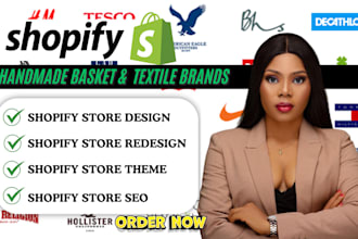 shopimax shopify ecommerce website development design shopify handmade basket