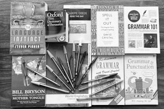 give feedback on english essays and transcripts for revision