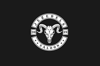 design awesome dive bar saloon logo