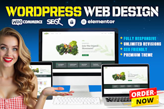 build a modern corporate website using wordpress
