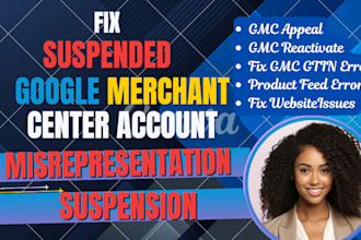 fix google merchant center misrepresentation policy violation reinstate gmc