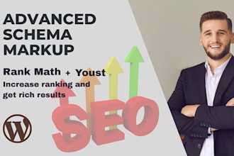 do advance schema markup, rich snippet, technical and on page SEO