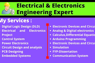 expert electrical engineer for circuit design and analysis