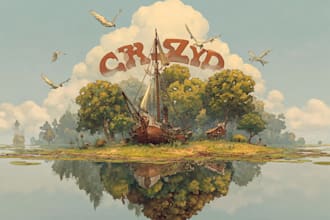 design a custom fantasy, rpg, game title or logo for your video games