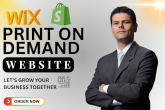 build your wix print on demand store with printify or printful integration