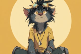 custom furry art for your characters