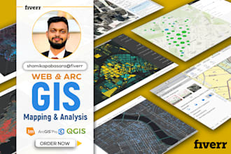perform web gis mapping and analysis with remote sensing