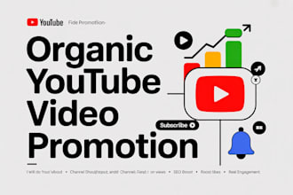 do organic youtube video promotion