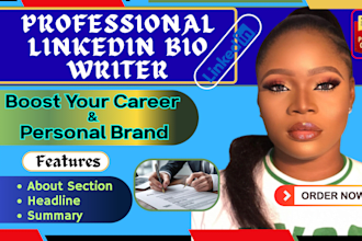 write, update and design linkedin profile b2b lead generation resume writing