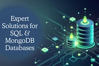design or fix your sql, nosql, mongodb database