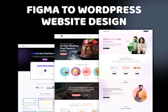 convert figma to wordpress using elementor pro or acf