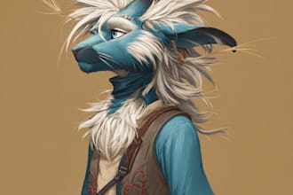 draw furry art or what you ask me for