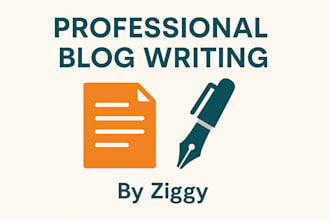 write engaging and well researched blog articles