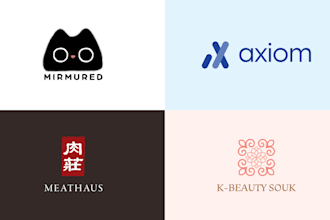 design a custom minimalist and modern logo for you