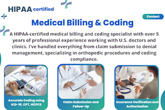do medical billing and coding for US based doctors