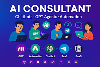 be your ai consultant for chatbots,ai automation workflow