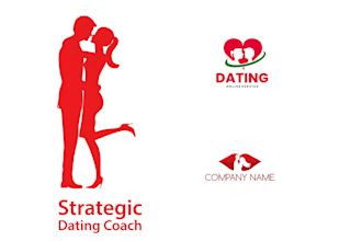 do modern dating, dating app, love, event logo or any graphics design