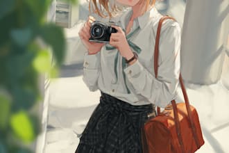 sketch any anime characters for you