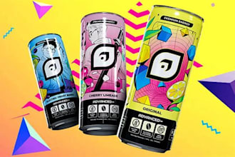 do label logo for beer, can, juice, liquid, energy drink, drink, soda, beverage