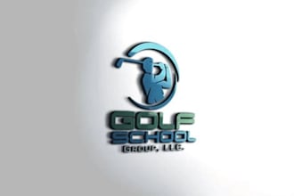 design golf, sports team, brand logo in 24 hours