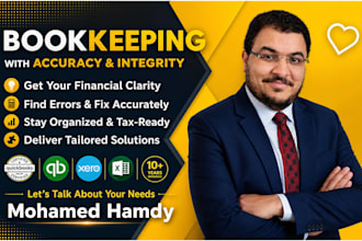 be your expert accountant and bookkeeper