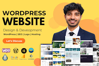 create a premium wordpress website