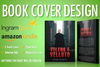 design professional ebook cover design, paper back and amazon kindle